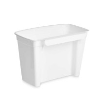 Bin Bag Holder Kinvara 02 001 02 001 White Plastic 4 L (12 Units)