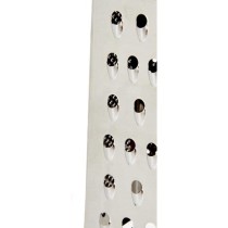Grater Kinvara KT171464 KT171464 Black Silver Stainless steel ABS TPR 9,5 x 21,5 x 6,7 cm 9,5 x 22,5 x 6,7 cm (12 Units)