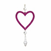 Weihnachtsschmuck Krist+ 91793 91793 Pink Kunststoff Glitzernd 9 x 16 x 2 cm (24 Stück)