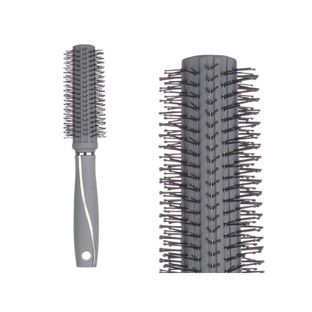 Brosse Ronde Berilo 352 352 Gris Silicone Plastique (12 Unités)