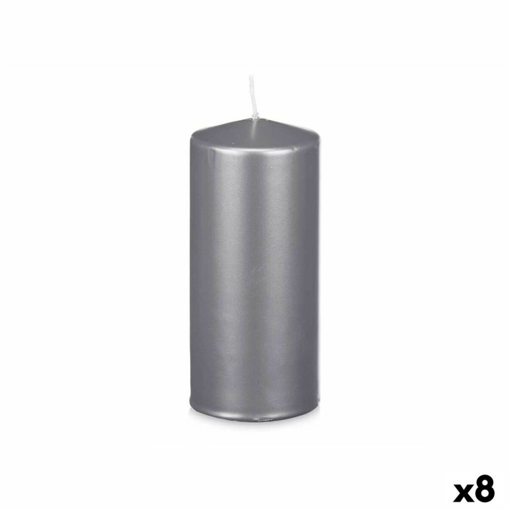 Bougie Acorde 92547 92547 Argenté 9 x 20 x 9 cm (8 Unités)