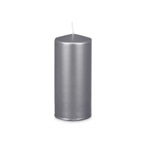 Kerze Acorde 92547 92547 Silberfarben 9 x 20 x 9 cm (8 Stück)