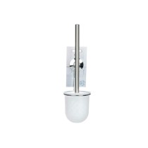 Toilet Brush Berilo W3100-15 W3100-15 White Steel ABS 10 x 36 x 10 cm (12 Units)
