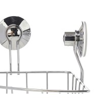 Halter für die Dusche Berilo W3100-4 W3100-4 Metall Stahl ABS 25 x 18,5 x 18 cm (12 Stück)