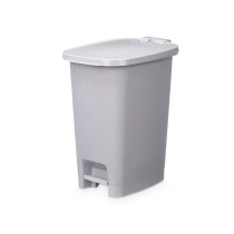 Poubelle à pédale ABK-142 1 ABK-142 1 Gris Plastique 25 L (6 Unités)