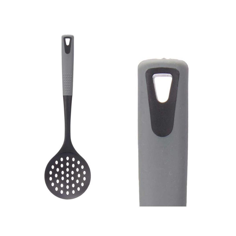 Schaumlöffel Kinvara 95040 95040 Schwarz Grau TPR PBT 10 x 35 x 2 cm (12 Stück)