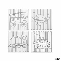 Toile Pincello 29100259 29100259 Bois Tissu 12 Unités