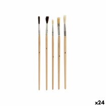 Pinceaux Pincello AR1607028 AR1607028 Marron Gris Bois Métal (24 Unités)