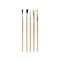 Pinceaux Pincello AR1607028 AR1607028 Marron Gris Bois Métal (24 Unités)