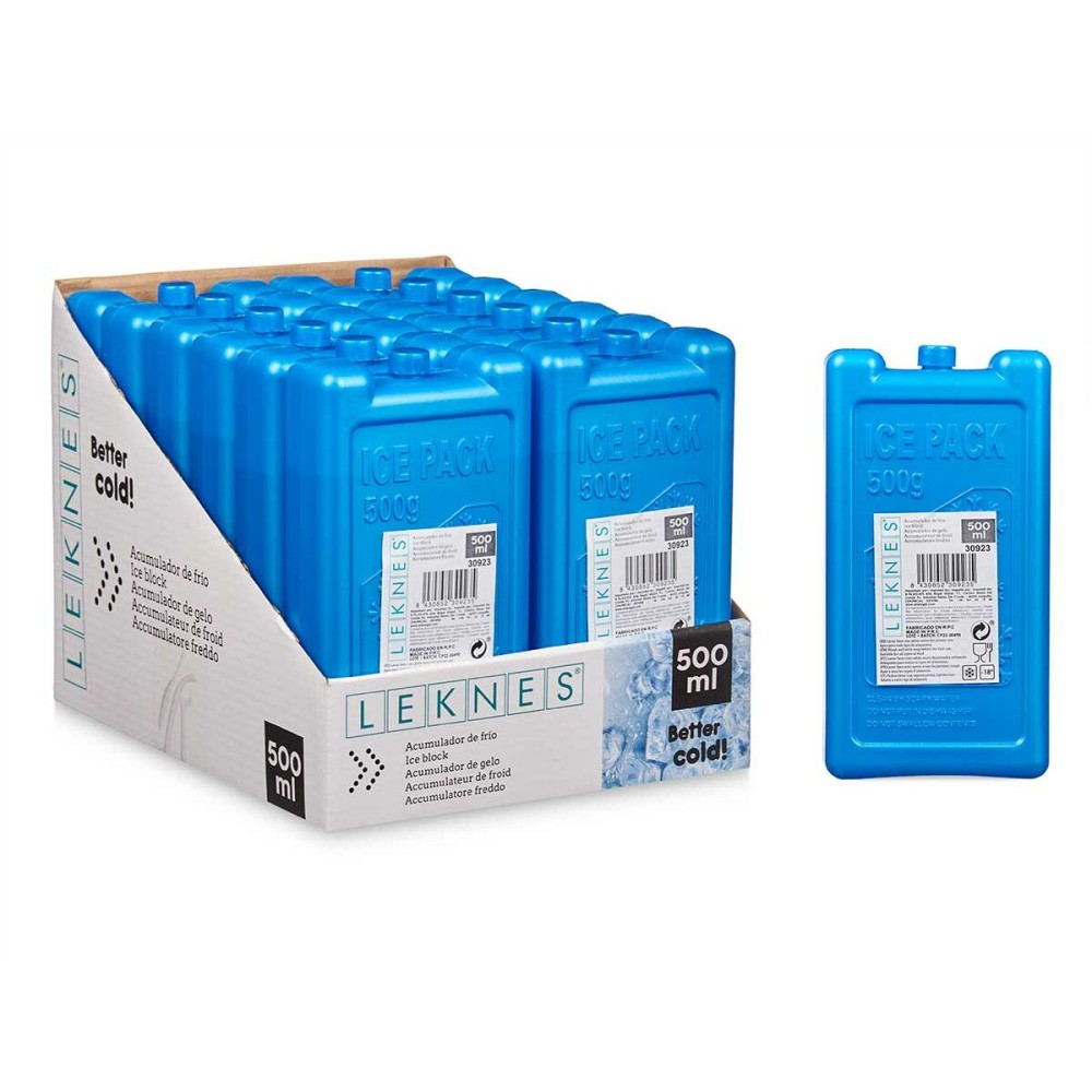 Cold Accumulator Leknes TK-22500 TK-22500 500 ml 9,5 x 18 x 4 cm 18 x 4 x 9,5 cm (12 Units)