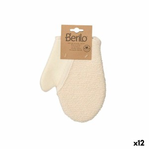 Peeling-Handschuh Berilo B7081-10 B7081-10 Weiß Beige (12 Stück)