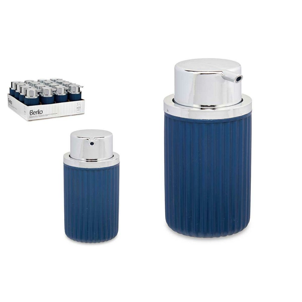 Seifenspender Berilo 3236-5 3236-5 Blau Kunststoff 420 ml 7 x 14,5 x 8,5 cm (16 Stück)
