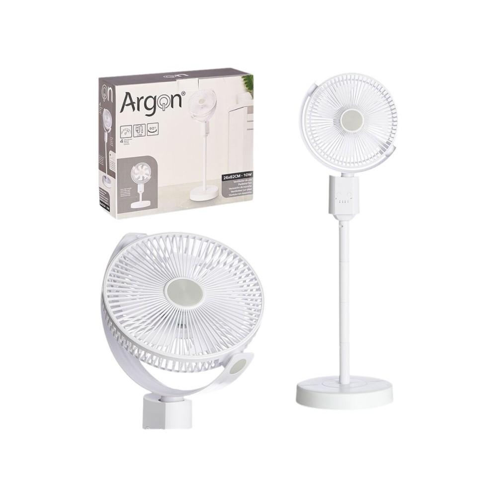 Freistehender Ventilator Argon 5080-1 5080-1 Weiß 10 W