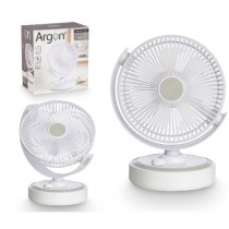 Tischventilator Argon HJ-180-10 HJ-180-10 Weiß 30 W 21 x 28 x 32,5 cm