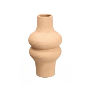 Vase Gift Decor 20034-CLS 20034-CLS Brown Ceramic 18 x 34,5 x 18 cm