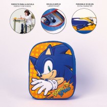 Cartable 3D Sonic Orange Bleu 25 x 31 x 9 cm