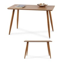Esstisch Metall Braun Melamine DM (120 x 70 x 75 cm)