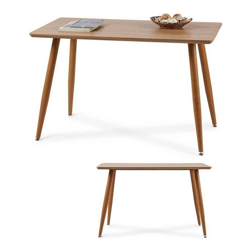 Esstisch Metall Braun Melamine DM (120 x 70 x 75 cm)