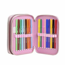 Pencil Case Stitch Lilac 12,5 x 6,5 x 19,5 cm