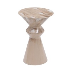 Table d'appoint Beige Fer 34 x 34 x 50 cm