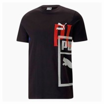 Herren Kurzarm-T-Shirt Puma Classics Schwarz