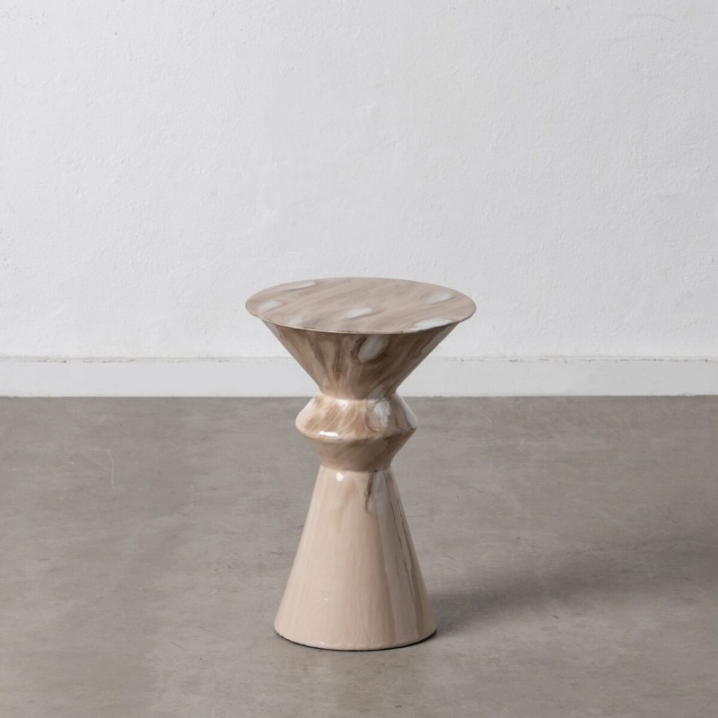 Table d'appoint Beige Fer 34 x 34 x 50 cm