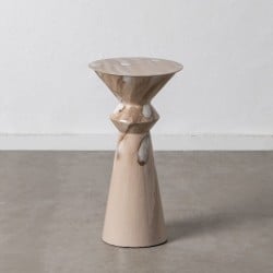 Side table Beige Iron 34 x 34 x 64,5 cm