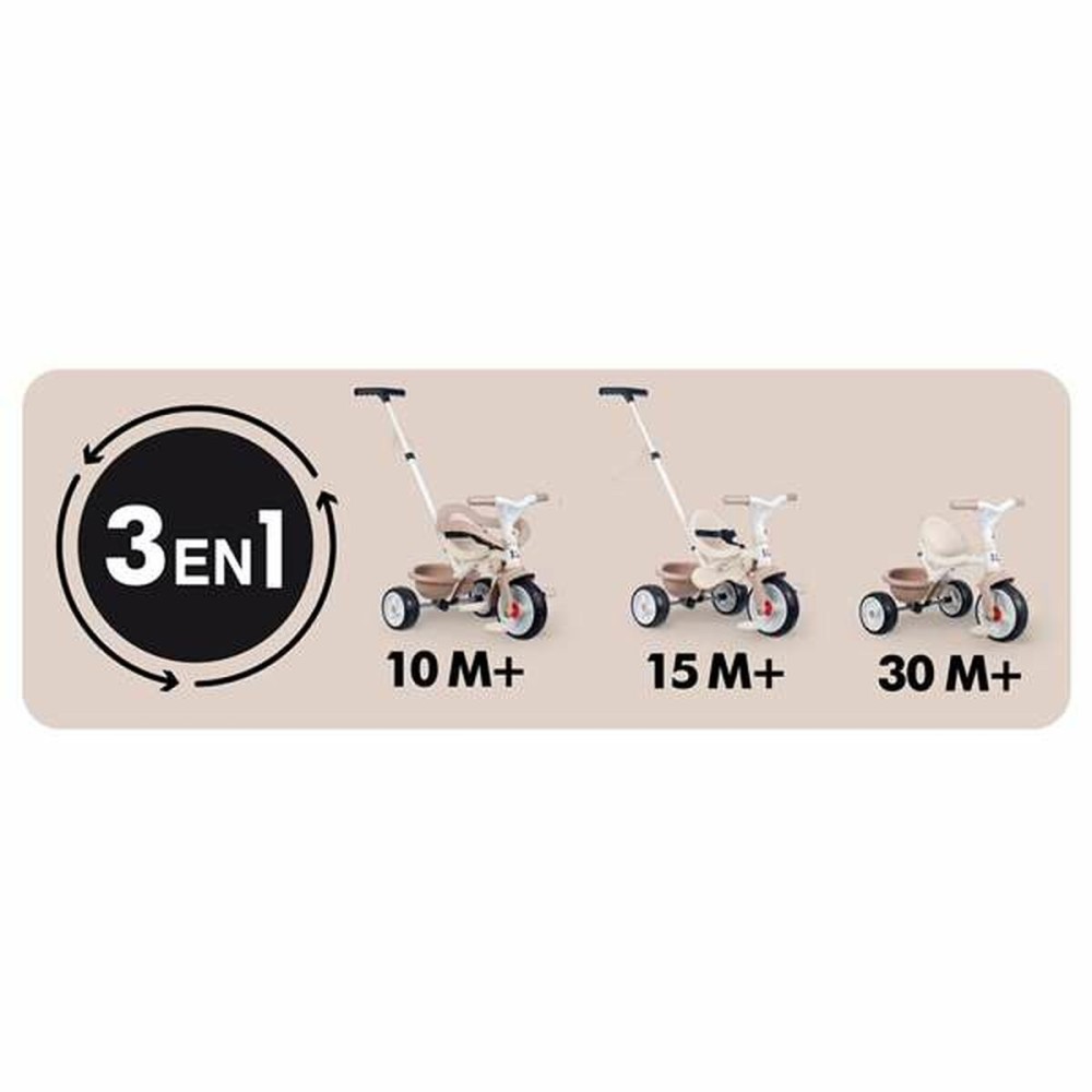 Tricycle Smoby Métallisé