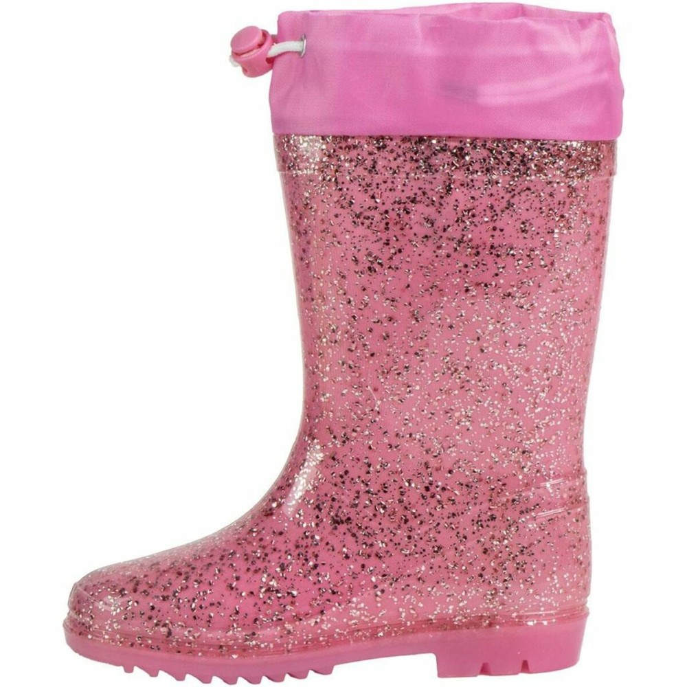 Bottes en Caoutchouc pour Enfants Hello Kitty Fuchsia