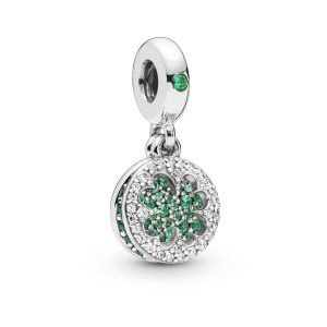Damenperlen Pandora LUCKY FOUR LEAF CLOVER