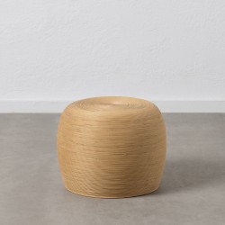 Table d'appoint Beige Bambou 49,5 x 49,5 x 37,5 cm