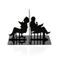 Bookend Versa Metal Iron 10 x 14 x 10 cm