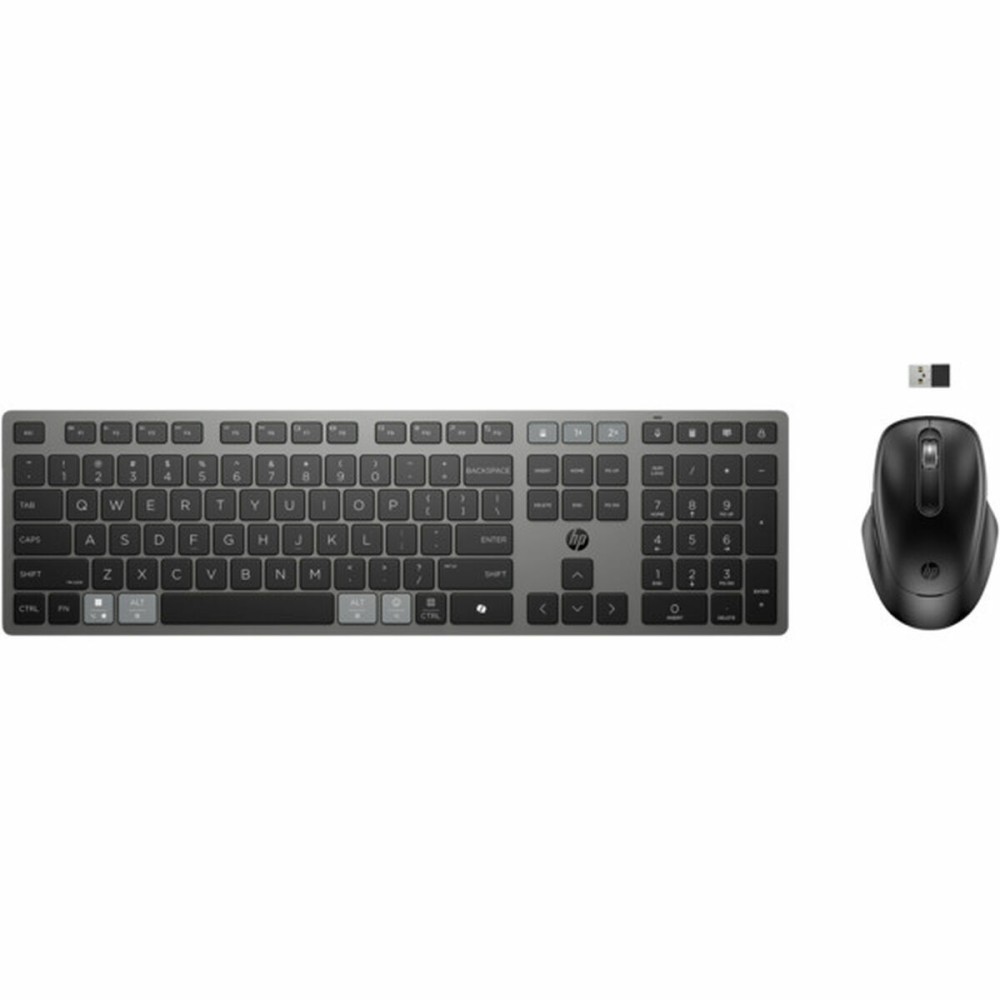 Tastatur mit Maus HP 9T5B0UT Schwarz