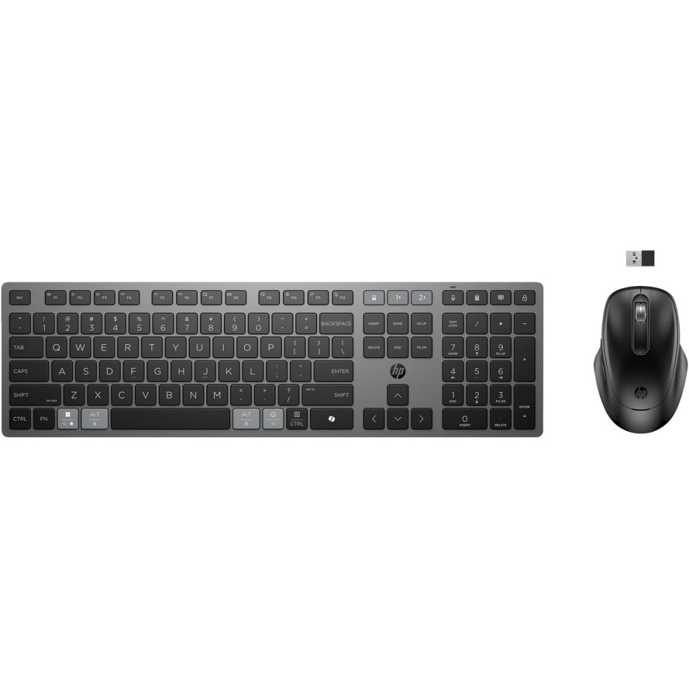 Tastatur mit Maus HP 9T5B0UT Schwarz
