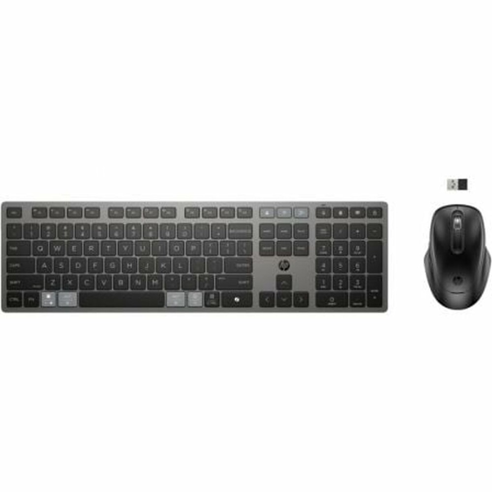 Tastatur mit Maus HP 9T5B0UT Schwarz