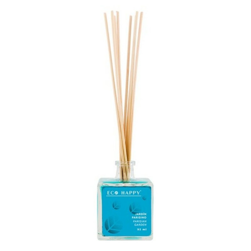 Parfümierte Stäbe Mikado Jardín Parisino Eco Happy S0584074 (95 ml)