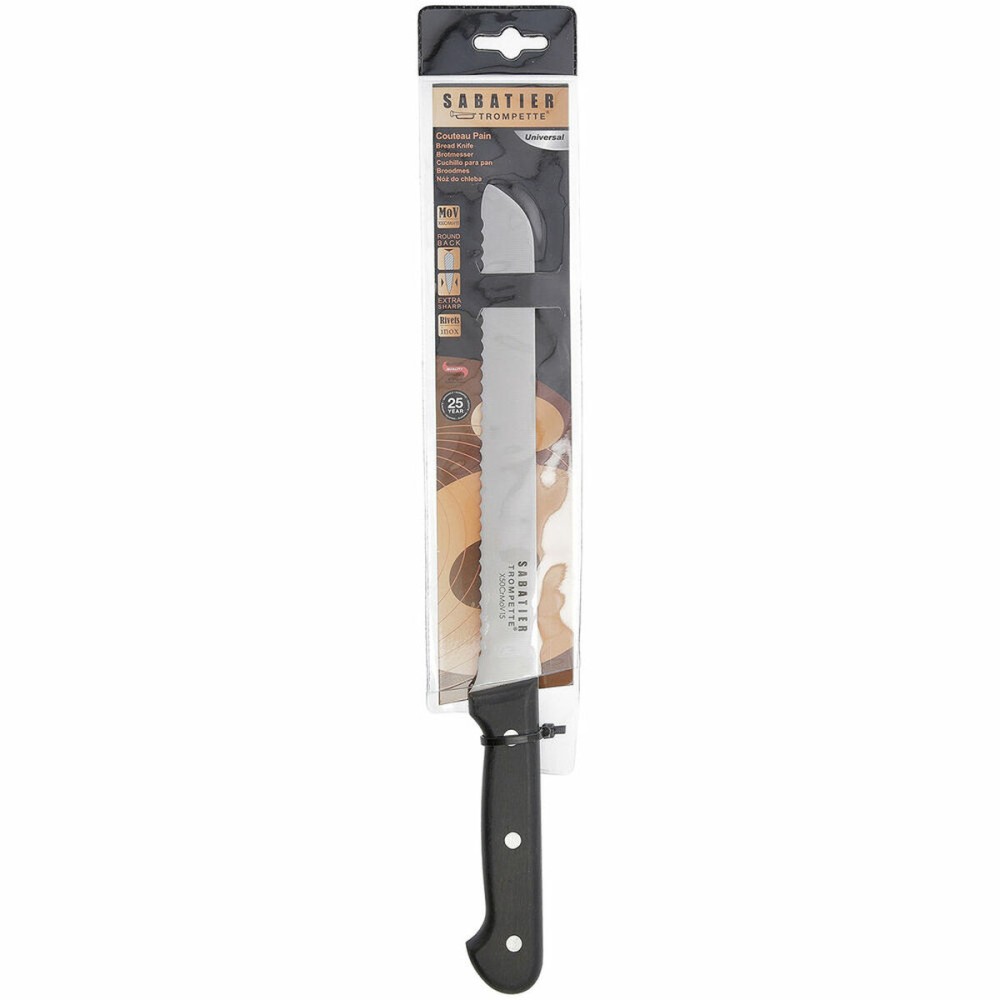 Bread Knife Sabatier Universal Metal 22 cm (Pack 6x)