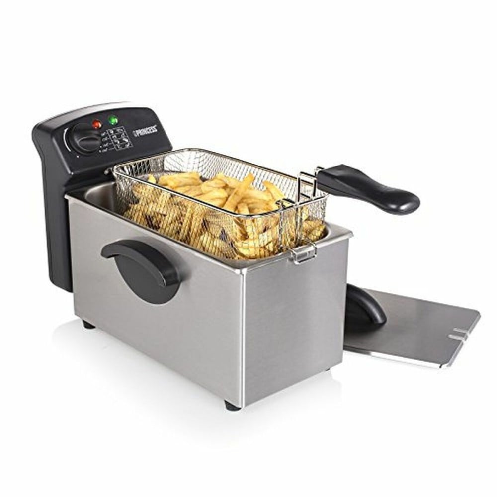 Fritteuse Princess 01.182626.01.050 Schwarz Silberfarben Stahl 2000 W 3 L