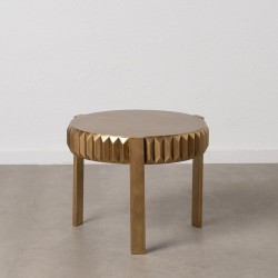 Petite Table d'Appoint Doré Fer 64 x 64 x 50 cm