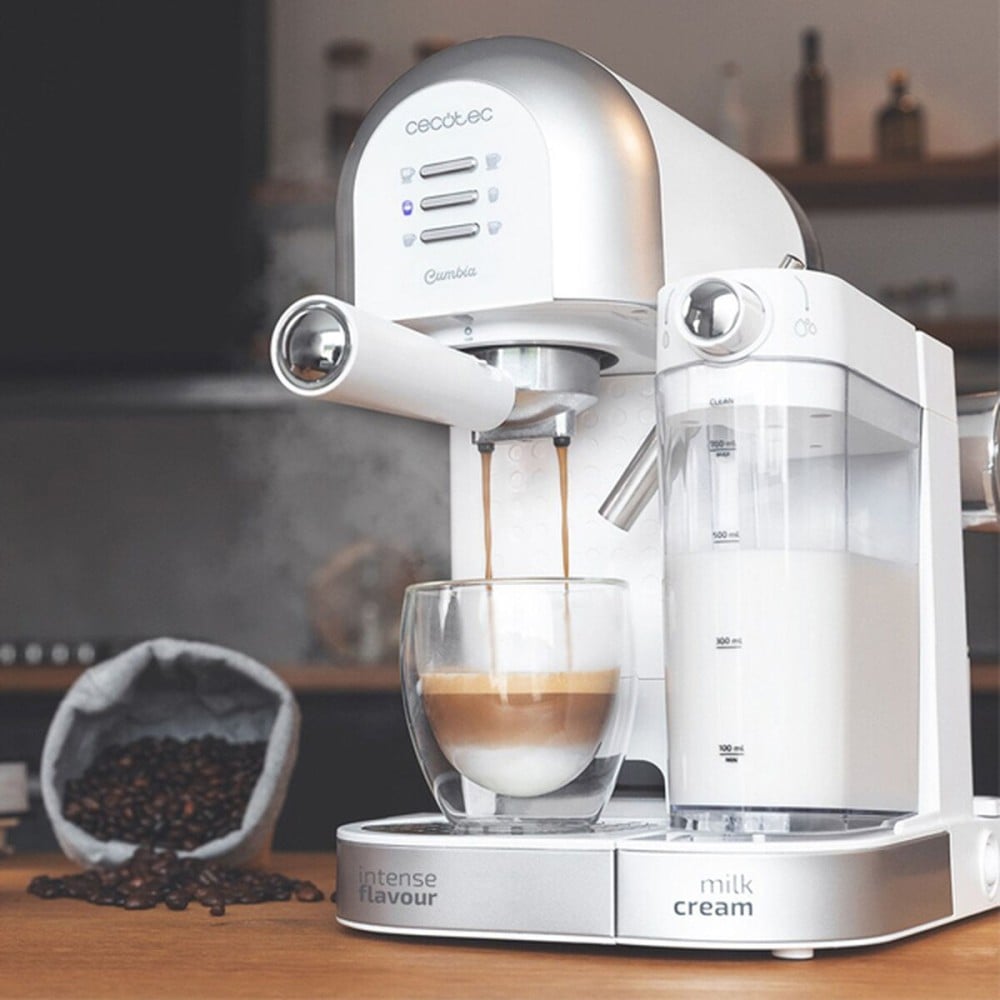Express-Kaffeemaschine Cecotec Cumbia Power Instant-ccino 20 Chic 1,7 L 20 bar 1470W Weiß 1350 W