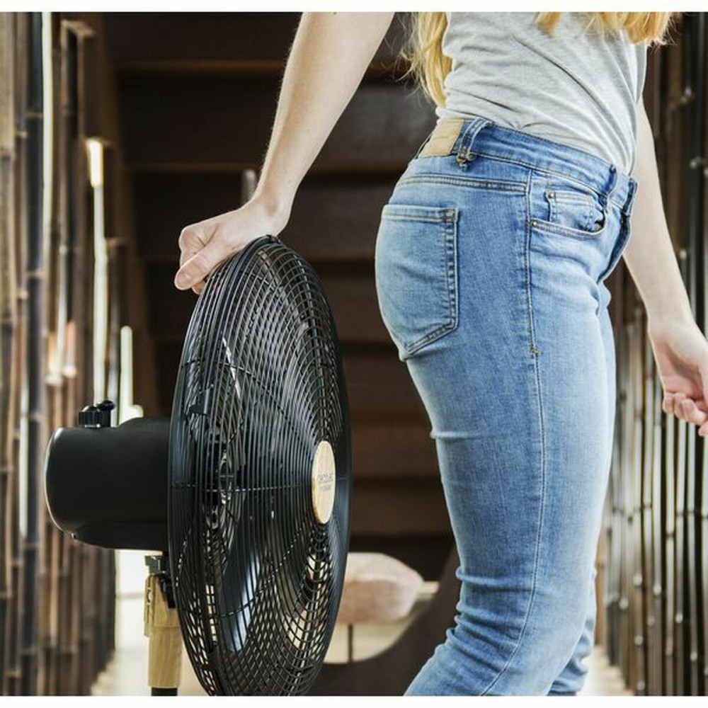 Ventilateur sur Pied Cecotec Forcesilence 560 Woodstyle 60W