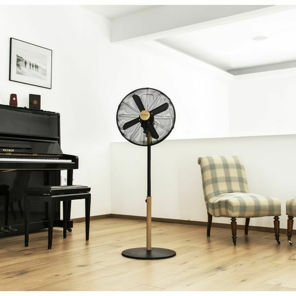 Ventilateur sur Pied Cecotec Forcesilence 560 Woodstyle 60W