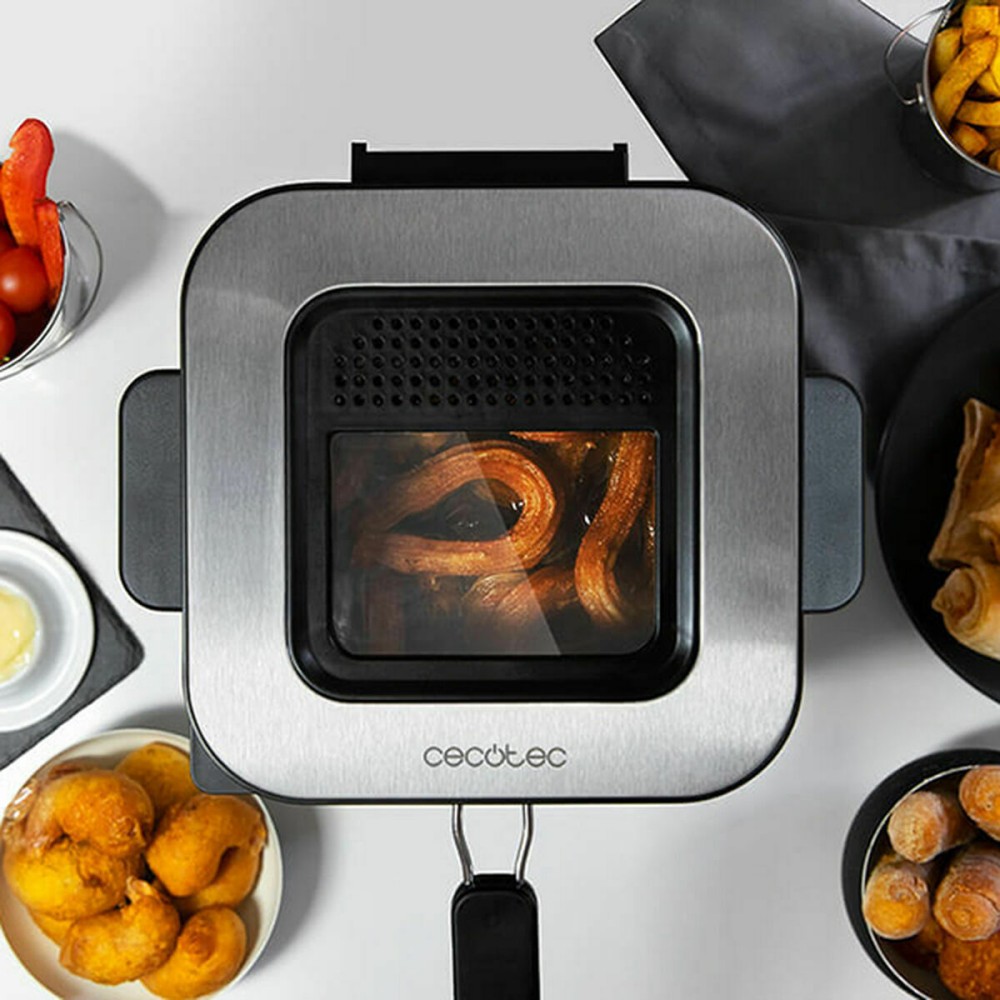 Friteuse Cecotec CleanFry Infinity 1500 1,5 L 900W Noir Acier inoxydable 900 W 1,5 L