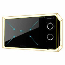 Mikrowelle mit Grill Cecotec ProClean 3130 20 L 700W Schwarz 1150 W 20 L