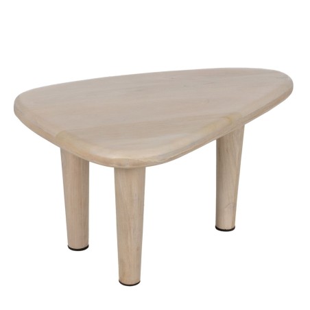 Table Basse Blanc Bois de manguier 67 x 50 x 38 cm