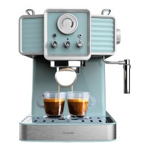 Italienische Kaffeemaschine Cecotec Power Espresso 20 Light Blue Edelstahl 1,5 L