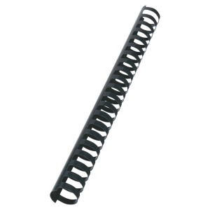 Binding comb GBC CombBind Black 25 mm (50 Units)