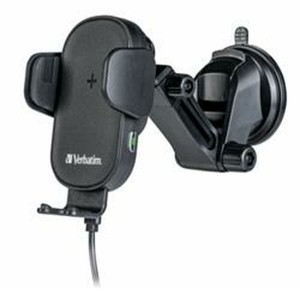 Multi-position Wireless Charger with Support Base Verbatim 49552 Black