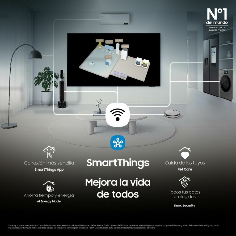 TV intelligente Samsung TU65U7005FKX 65 65" 4K Ultra HD LED HDR
