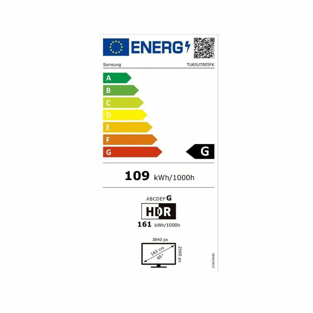 Smart TV Samsung TU65U7005FKX 65 65" 4K Ultra HD LED HDR